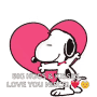 Snoopy Hearts GIF - Snoopy Hearts Hugs GIFs