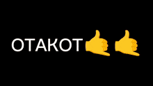 a yellow hand giving a thumbs up in front of an explosion