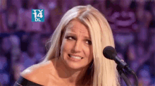 Britney Spears Grimacing - The Voice GIF - Grimace Britney Spears The Voice GIFs