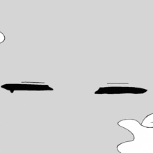 a drawing of a person 's eyes with smoke coming out of it
