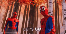 Lets Go Peter Parker GIF - Lets Go Peter Parker Miles Morales GIFs