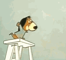 Augie Doggie And Doggie Daddy Seesaw GIF