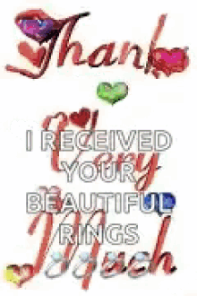 Thanks Very Much Beautiful Rings GIF - Thanks Very Much Thanks Beautiful Rings GIFs
