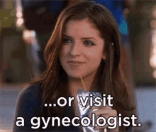 Anna Kendrick Pitch Perfect GIF - Anna Kendrick Pitch Perfect Gynecologist GIFs