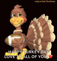 Turkey Football GIF - Turkey Football Happy Thanksgiving GIFs