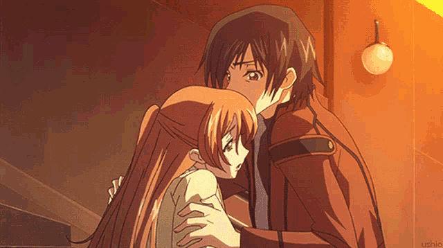 Anime Comfort Hug GIF - Anime Comfort Hug - Discover & Share GIFs