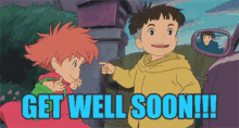 Feel Better GIF - Get Well Soon Hug Ponyo GIFs