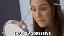 That Is Aggressive Wow GIF - That Is Aggressive Wow Makeup GIFs
