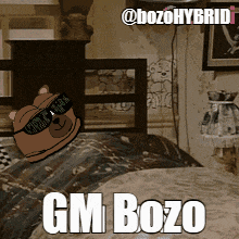 Gm Bozo Bozo Hybrid GIF - Gm Bozo Bozo Hybrid Hybrid Defi GIFs