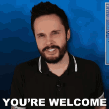 Youre Welcome Liam Scott Edwards GIF - Youre Welcome Liam Scott Edwards Ace Trainer Liam GIFs