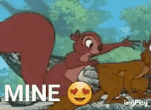 Mine Squirrel GIF - Mine Squirrel Grab GIFs