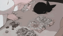 Money Count GIF - Money Count Anime GIFs
