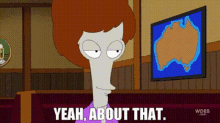 American Dad Roger Smith GIF - American Dad Roger Smith Yeah About That GIFs