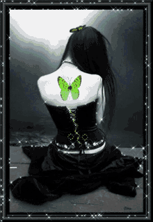 Woman Butterfly GIF - Woman Butterfly GIFs