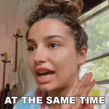 At The Same Time Melissa GIF - At The Same Time Melissa Nufo GIFs