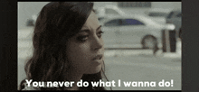 Life After Beth Aubrey Plaza GIF - Life After Beth Aubrey Plaza You Never Do What I Want To Do GIFs