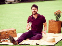 Darren Criss Cheers GIF