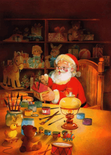 Santa Claus Toys GIF