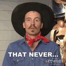 That Never Never Work Hadley Hunting GIF - That Never Never Work Hadley Hunting Ultimate Cowboy Showdown GIFs