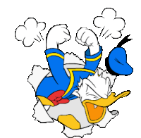 Donald Duck Sticker