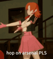 Hop On Arsenal Rwby GIF - Hop On Arsenal Arsenal Rwby GIFs