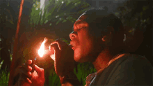 Smoking Kevin Gates GIF - Smoking Kevin Gates Cartel Swag Song GIFs