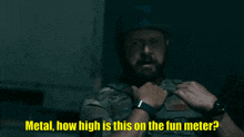 Metal How High Is This On The Fun Meter Seal Team GIF