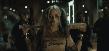 Harley Quinn Suicide Squad GIF - Harley Quinn Suicide Squad Bubbles GIFs