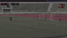a soccer game between ue and rn is underway