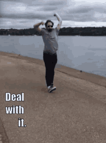 Derp Deal With It GIF - Derp Deal With It Skate GIFs