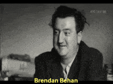 Brendan Behan Irish Legend GIF - Brendan Behan Irish Legend Irish Writer GIFs