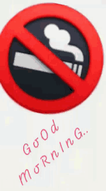 good morning no smoking cigar