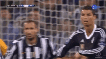 Giorgio Chiellini Juventus Serie A Cristiano Ronaldo Champions League GIF - Soccer Football Italian Football Player GIFs