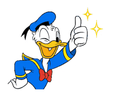 Donald Duck Wink GIF - Donald Duck Wink Thumbs Up GIFs