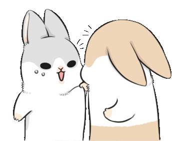 Machiko Rabbit Sticker - Machiko Rabbit Cute - Discover & Share GIFs