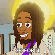 Go For It Jesus GIF - Go For It Jesus Big Mouth GIFs