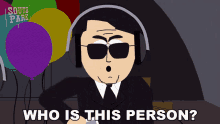 Who Is This Person Agent Connelly GIF - Who Is This Person Agent Connelly South Park GIFs