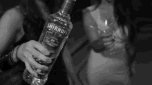 Deep Down, You Kind Of Like Drinking The Cheap Stuff. GIF - Drink Serve Smirnoff GIFs