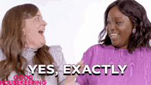 Yes Exactly Aidy Bryant GIF - Yes Exactly Aidy Bryant Lolly Adefope GIFs