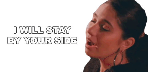 I Will Stay By Your Side Alessia Cara Sticker - I Will Stay By Your Side Alessia Cara I Choose Song Stickers