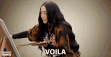 Voila Noah Cyrus GIF - Voila Noah Cyrus Popbuzz GIFs