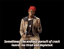 Tired And Depleted - Crack GIF - Crack Tyrone Biggum David Chappelle GIFs