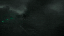 a monster with green glowing spikes on it