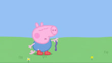 Peppa Pig Frogs And Worms And Butterflies GIF - Peppa Pig Frogs And Worms And Butterflies George Pig GIFs