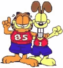 Garfield Friends GIF - Garfield Friends Pals GIFs