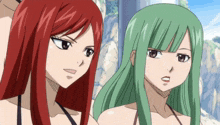 Erza Bisca GIF - Erza Bisca Lucy GIFs