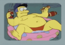 Wigum GIF - The Simpsons Chief Wiggum Eating GIFs