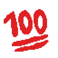 a pixel art drawing of a red circle with the number 10 on it