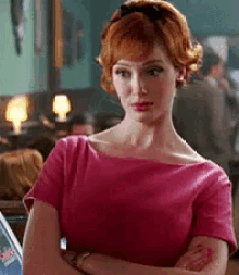 Olha Queridinha GIF - Judging Over It Mad Men GIFs