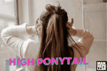 High Ponytail Ponytail GIF - High Ponytail Ponytail Ponytail Weave GIFs